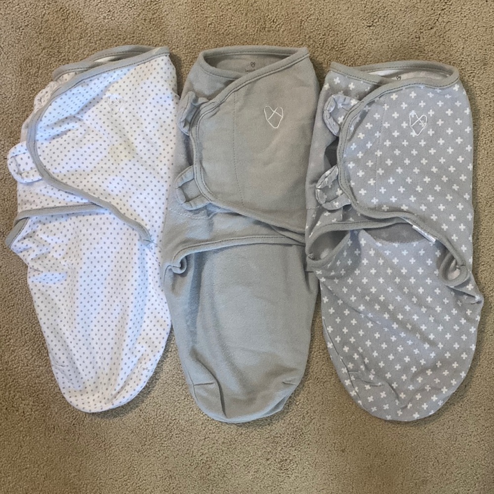 SwaddleMe Velcro swaddles